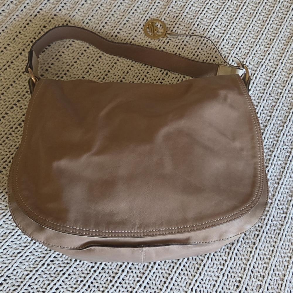 A.Bellucci Buff Made in Italy Leather Satchel Buttery Soft - Picture 5 of 10